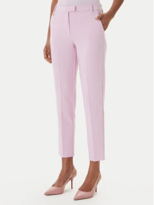 Fracomina Spodnie materiałowe FR26SV4002W42901 Różowy Slim Fit
