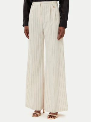 Fracomina Spodnie palazzo FR25SV3002W761D4 Beżowy Wide Leg