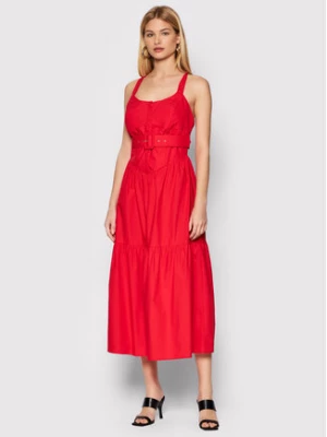 Fracomina Sukienka codzienna FR22SD2008W40001 Czerwony Regular Fit