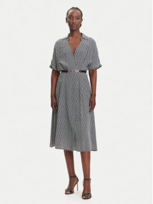 Fracomina Sukienka codzienna FR25SD2012W413O9 Czarny Regular Fit