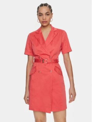 Fracomina Sukienka codzienna FS24SD1017W47201 Koralowy Regular Fit