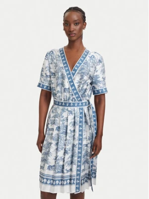 Fracomina Sukienka codzienna FS26SD1010W435K5 Niebieski jasny Regular Fit