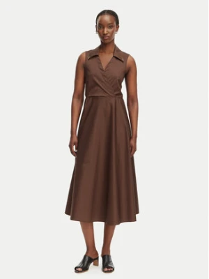 Fracomina Sukienka codzienna FS26SD2010W40201 Brązowy Regular Fit