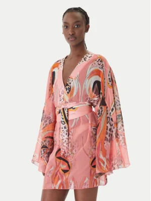 Fracomina Sukienka plażowa FV26SD1001W412J8 Kolorowy Regular Fit