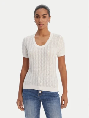 Fracomina Sweter FR26ST7031K547R9 Écru Regular Fit Kremowy