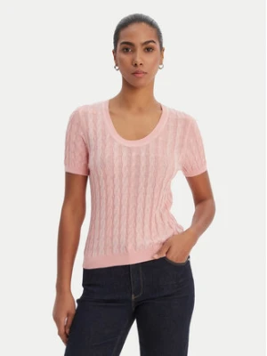 Fracomina Sweter FR26ST7031K547R9 Koralowy Regular Fit