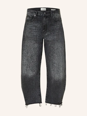 Frame Jeansy Barrel The Bubble Crop schwarz