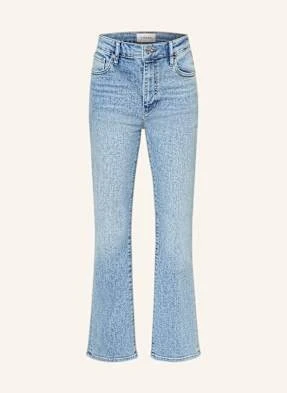 Frame Jeansy Bootcut The Reboot Crop blau
