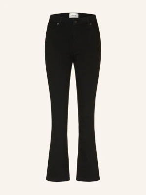 Frame Jeansy Bootcut The Reboot Crop schwarz BLK BLACK