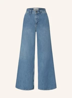 Frame Jeansy Flare The Extra Wide Leg blau