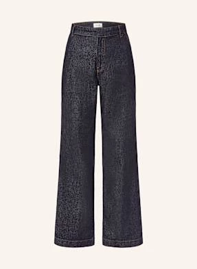 Frame Jeansy Flare The Tailored blau