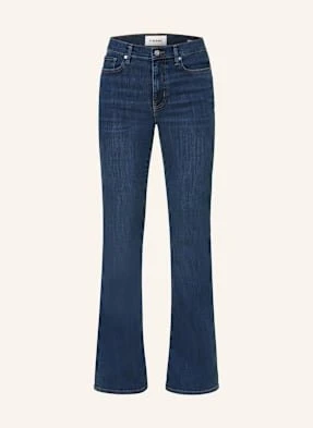 Frame Jeansy Flared Le High Flare blau