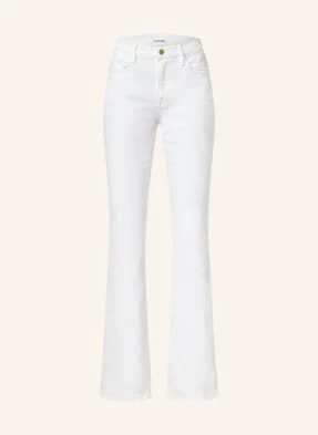 Frame Jeansy Flared Le High Flare weiss