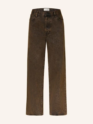 Frame Jeansy Straight The Collegiate braun