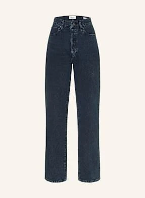 Frame Jeansy Straight The Vertical blau