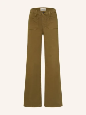 Frame Jeansy Wide Leg Le Slim Palazzo braun LDGR LEDGER