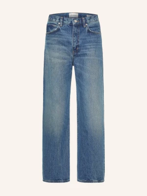 Frame Jeansy Wide Leg The Bow Crop blau SNDW SOUNDWAVE