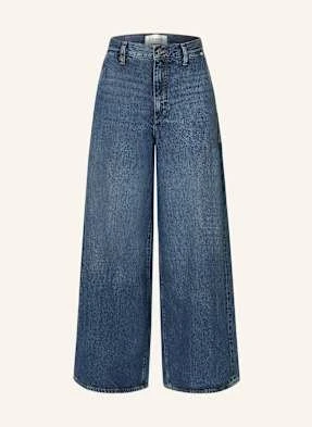 Frame Jeansy Wide Leg The Drape blau