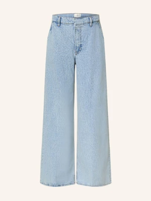 Frame Jeansy Wide Leg The Wide Trouser blau