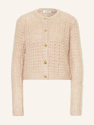 Frame Kardigan The Plush Cardi Z Alpaką weiss