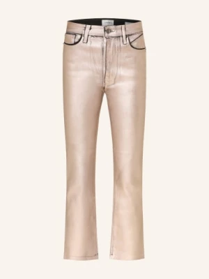 Frame Krótkie Dżinsy The Reboot Crop gold