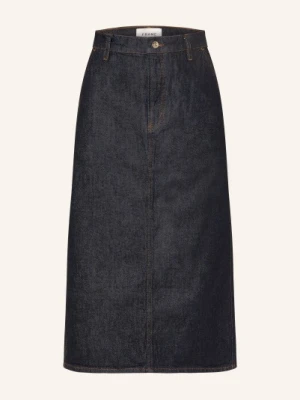 Frame Spódnica Jeansowa The Trouser Skirt blau