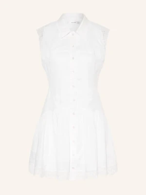 Frame Sukienka Koszulowa Z Koronką weiss