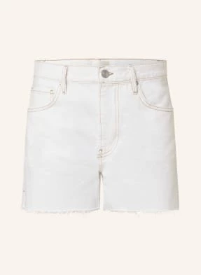 Frame Szorty Jeansowe Le Super High Short weiss