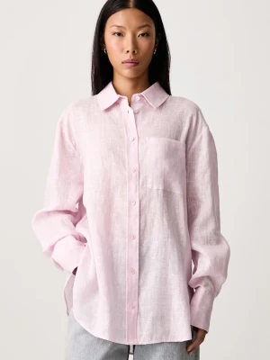 Frame THE LINEN BOY SHIRT koszula lniana damska