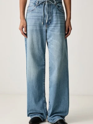 Frame THE OFF DUTY DRAWSTRING BOW jeansy damskie