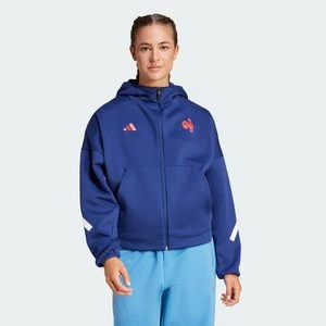 France Travel Z.N.E. Full-Zip Hooded Track Top Adidas