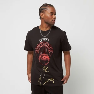 PUMA Franchise Q3 Graphic Tee 1 mężczyźni T-Shirty i Polo czarny rozmiar Odzież