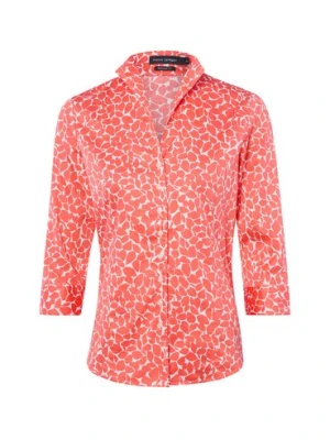 Franco Callegari Bluzka damska Kobiety Bawełna czerwony,