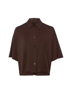 Franco Callegari Bluzka damska Kobiety Dżersej brązowy,