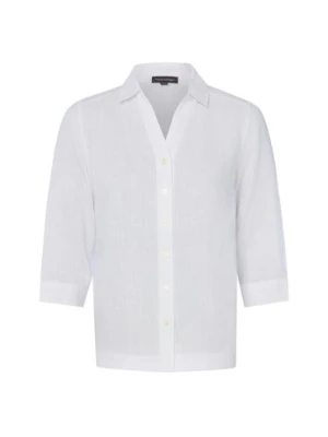 Franco Callegari Bluzka damska Kobiety len biały,