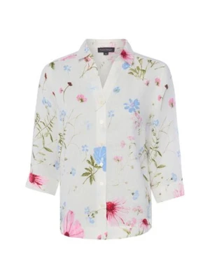 Franco Callegari Bluzka damska Kobiety len biały,