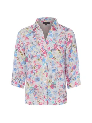 Franco Callegari Bluzka damska Kobiety len wielokolorowy,