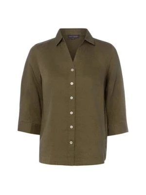 Franco Callegari Bluzka damska Kobiety len zielony,