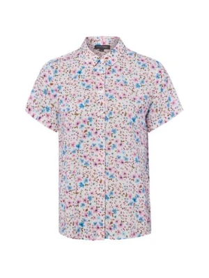 Franco Callegari Bluzka damska z krótkim rękawem - Samantha Kobiety wiskoza biały,