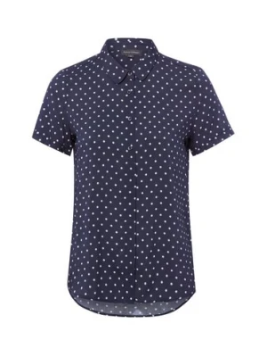 Franco Callegari Bluzka damska z krótkim rękawem - Samantha Kobiety wiskoza niebieski,