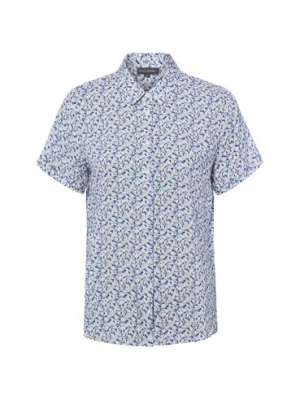 Franco Callegari Bluzka damska z krótkim rękawem - Samantha Kobiety wiskoza niebieski,