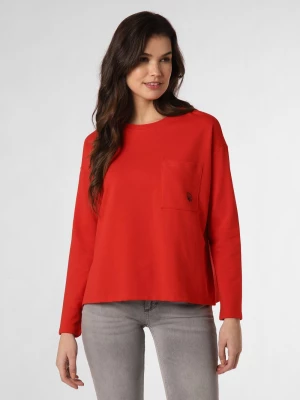 Franco Callegari Damska bluza nierozpinana Kobiety Bawełna czerwony jednolity,