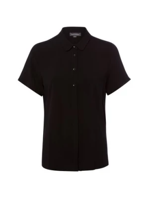 Franco Callegari Damska bluzka koszulowa Kobiety wiskoza czarny,