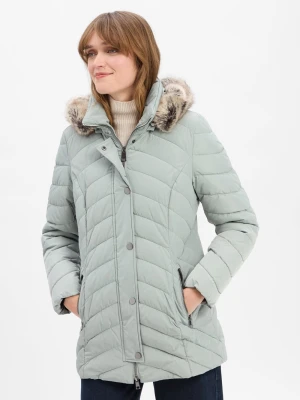 Franco Callegari Damska kurtka pikowana Kobiety zielony jednolity,