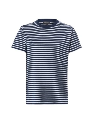 Franco Callegari Koszulka damska Kobiety Bawełna (100%) niebieski w paski,