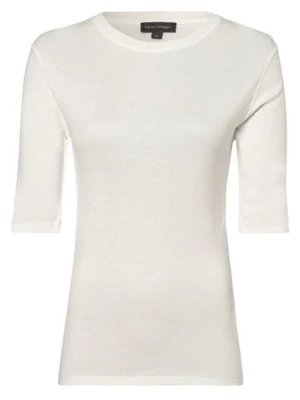 Franco Callegari Koszulka damska Kobiety Bawełna biały jednolity,