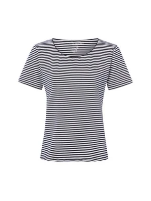 Franco Callegari Koszulka damska Kobiety Bawełna niebieski|biały w paski,