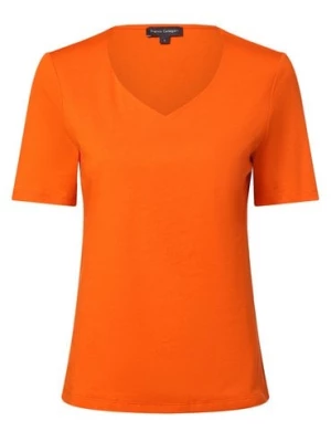 Franco Callegari Koszulka damska Kobiety Bawełna pomarańczowy jednolity,