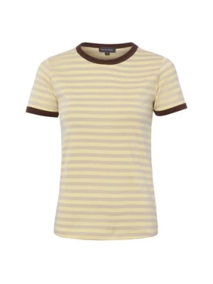 Franco Callegari Koszulka damska Kobiety Bawełna żółty|wielokolorowy w paski,