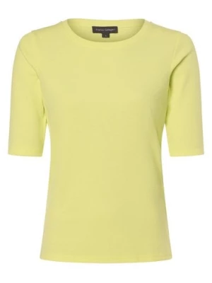 Franco Callegari Koszulka damska Kobiety Bawełna żółty|zielony jednolity,